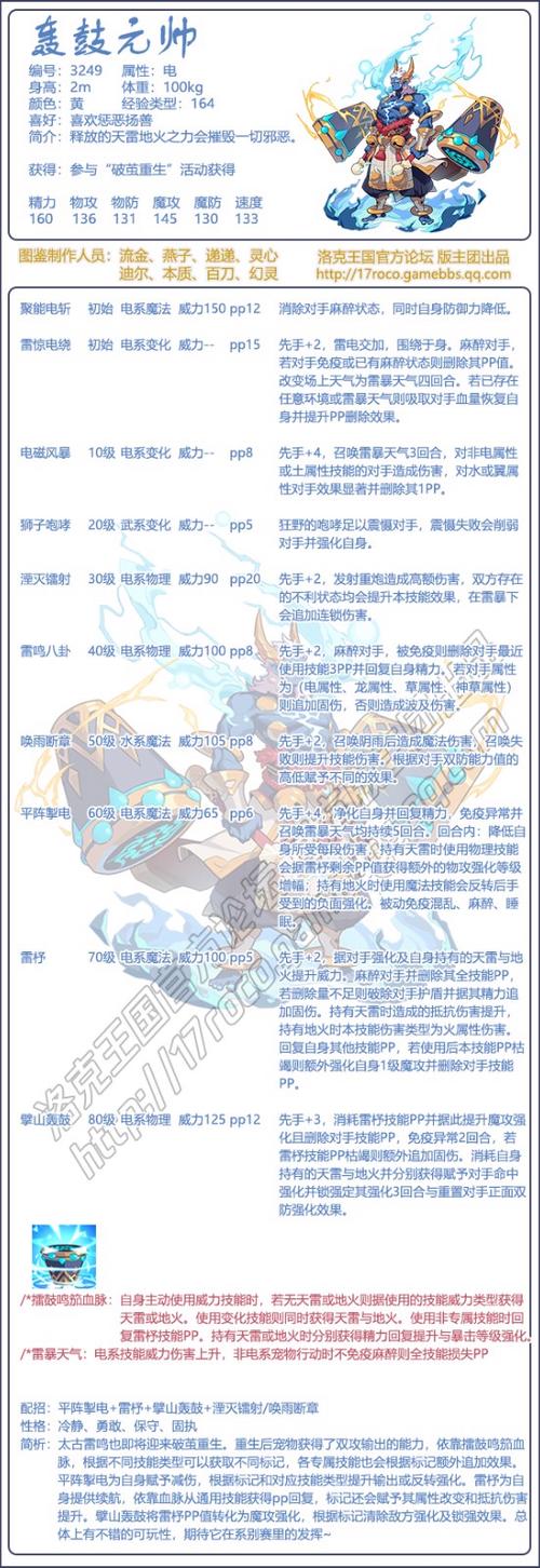洛克王国鲁米技能表，洛克王国鲁比