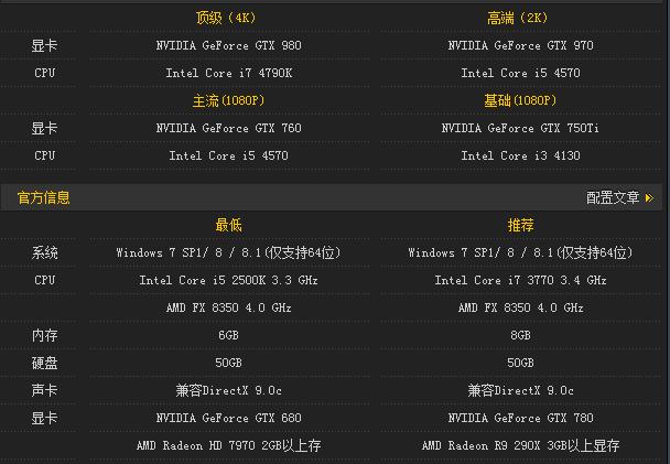 使命召唤11要求配置？使命召唤11流畅最佳配置？